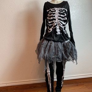skeleton costume for girl